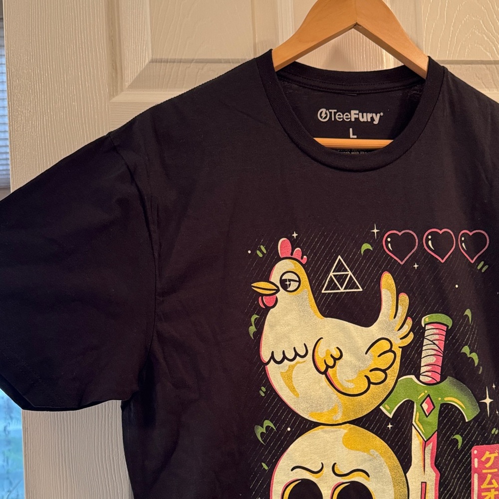 TeeFury Black Graphic Tee - Short Sleeve - Picture 4 of 4
